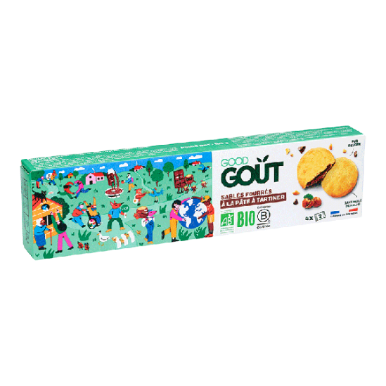 Good goût sablés fourrés pâte à tartiner 100g