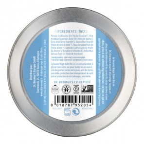 Dr Bronner's baume magic corps bio non parfumé 60g