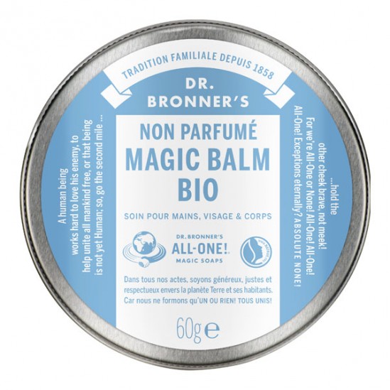 Dr Bronner's baume magic...