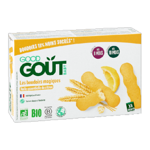 Good goût bébé boudoirs à l'huile essentielle de citron bio 120g