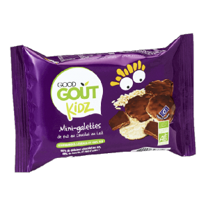 Good goût bébé mini-galettes riz chocolat au lait 84g