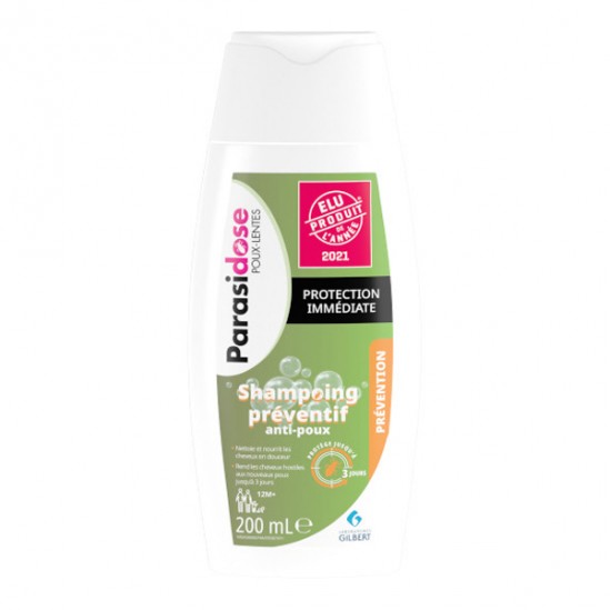 Parasidose shampoing préventif anti-poux 200ml