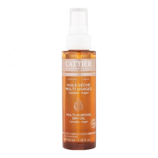 Cattier sublime alchimie huile sèche multi-usages bio 100ml