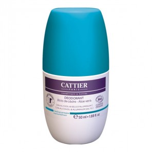 Cattier fraîcheur marine déodorant roll-on 50ml