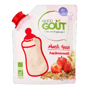 Good goût muesli fraise 200g