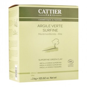 Cattier argile verte surfine 3kg