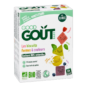 Good goût les biscuits formes et couleurs 80g