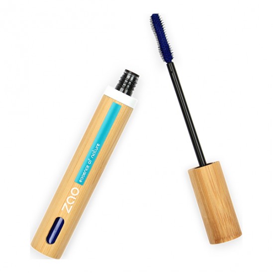 Zao  mascara velours 082 bleu électrique 7ml