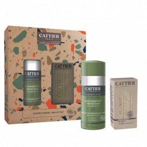 Cattier coffret homme soin hydratant + savon