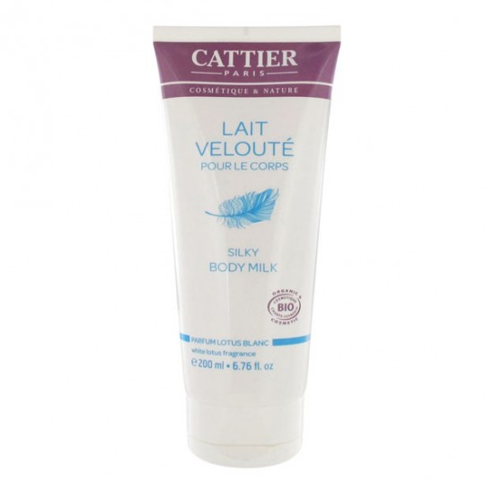 Cattier Lait Velouté Pour Le Corps Lotus Blanc 200 ml
