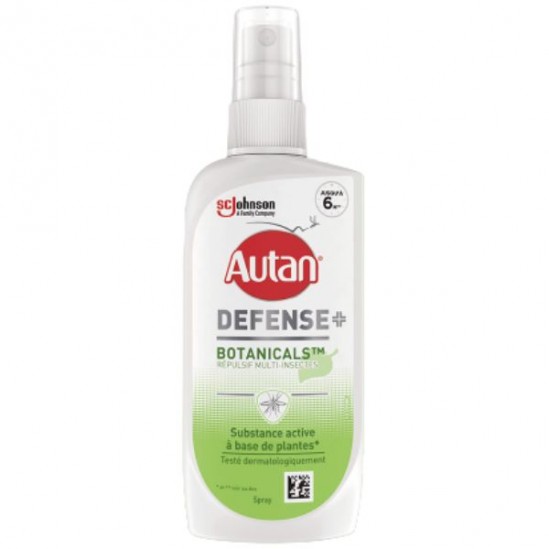 AUTAN DEFENSE BOTANICALS RÉPULSIF MULTI-INSECTES 100ML