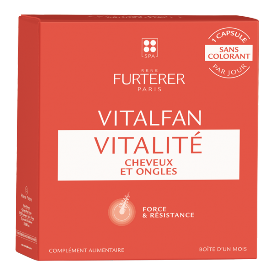 René Furterer vitalfan vitalité cheveux et ongles 30 capsules