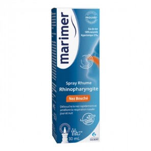 Marimer spray rhume rhinopharyngite nez bouché 30ml