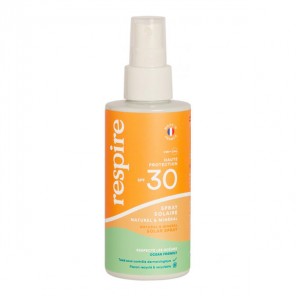 Respire spray solaire minéral spf30 bio 120ml