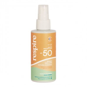 Respire spray solaire minéral spf30 bio 120ml