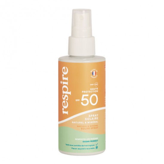 Respire spray solaire minéral spf30 bio 120ml