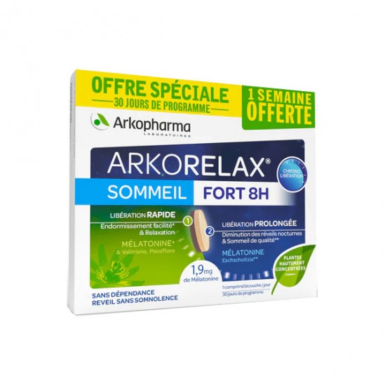 Arkopharma arkorelax sommeil fort 8h