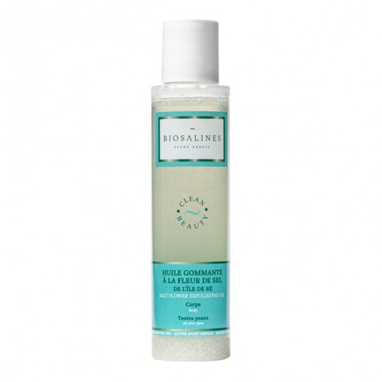 Biosalines huile gommante à la fleur de sel 150ml