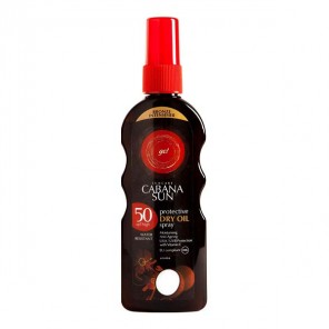 Cabana sun spray huile sèche bronzante profonde spf50 100ml
