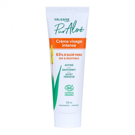 Pur Aloé crème visage intense 63% aloé vera 50ml