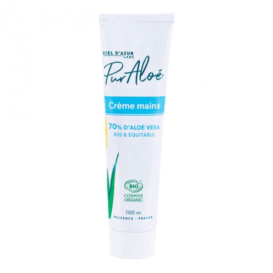 Pur Aloé crème mains intense 70% aloé vera 100ml