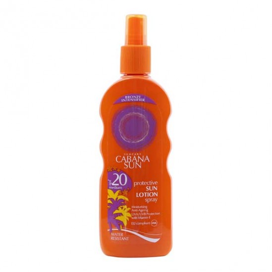 Cabana sun protective sun lotion spray spf15 200ml