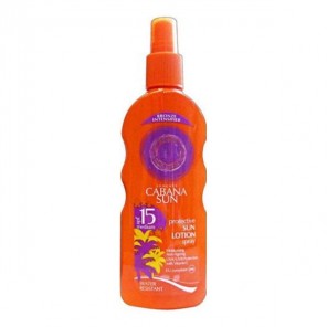 Cabana sun protective sun lotion spray spf15 200ml