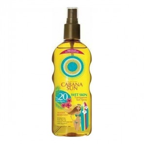 Cabana sun wet skin spray spf20 medium 200ml