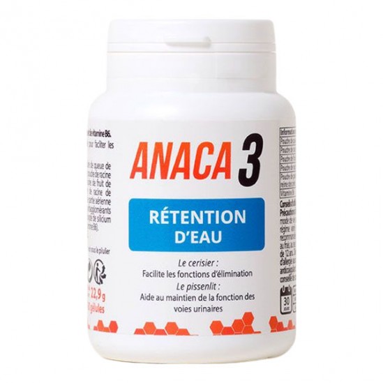 Anaca3 rétention d'eau 60gélules