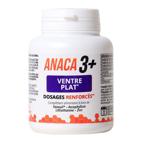 Anaca3+ ventre plat 120 gélules