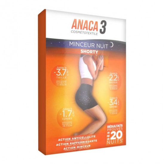 Anaca3 le shorty minceur nuit S/M