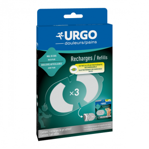 Urgo recharges de patch d’électrothérapie rechargeable
