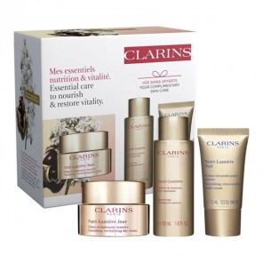 Clarins coffret nutri-lumière Mes essentiels nutrition & vitalité