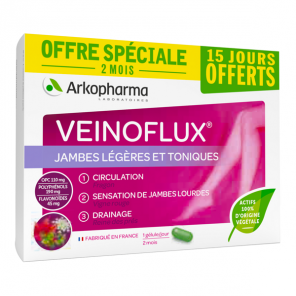 Arkopharma veinoflux 60 gélules
