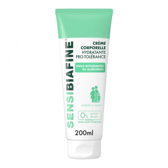 Sensibiafine crème corporelle hydratante pro-tolérance 200ml