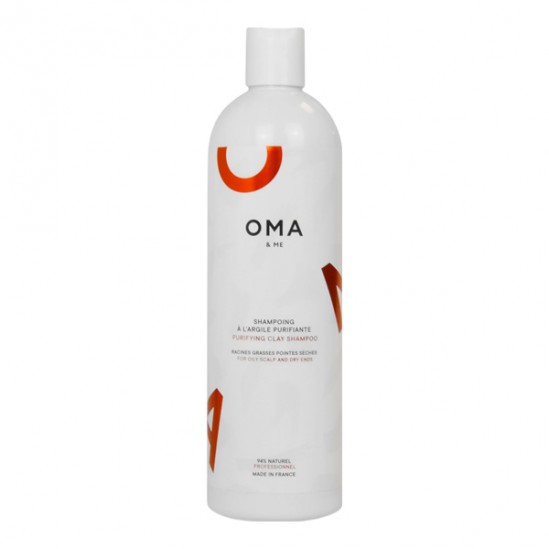 Oma & me shampoing purifiant argile 500ml