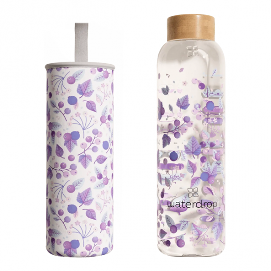 Waterdrop bouteille inox roser pastel 600ml