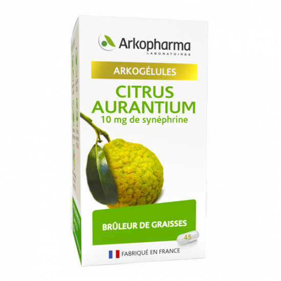 Arkopharma arkogélules citrus aurantium 45 gélules