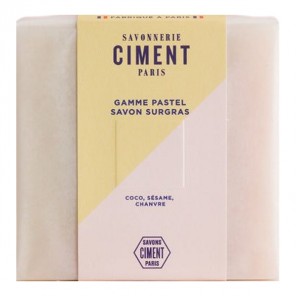 Ciment savon surgras triangle pastel 100g