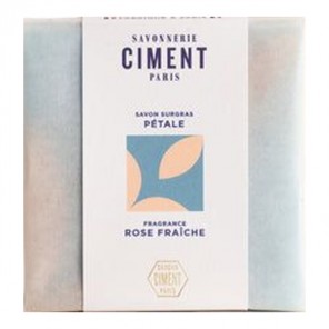 Ciment savon surgras pétale rose fraîche 100g