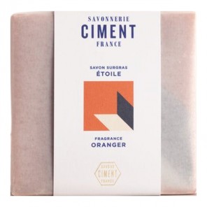 Ciment savon surgras étoile fragrance oranger 100g