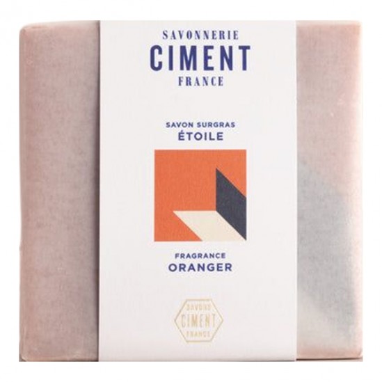 Ciment savon surgras étoile fragrance oranger 100g