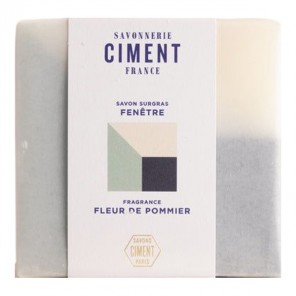 Ciment savon surgras fenêtre fleurs de pommier 100g