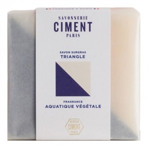 Ciment savon surgras triangle aquatique végétal 100g