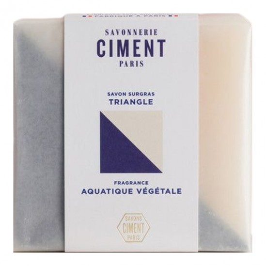 Ciment savon surgras triangle aquatique végétal 100g
