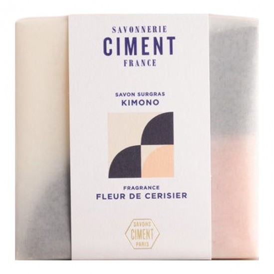 Ciment savon surgras kimono fleur de cerisier 100g
