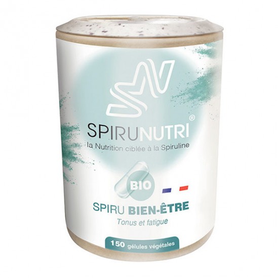 Spiru bien-être bio tonus et fatigue 150 gélules