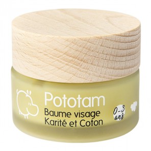 Pototam baume visage karité et coton 30ml