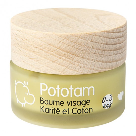 Pototam baume visage karité et coton 30ml