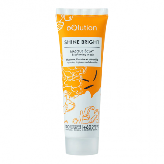 Oolution shine bright masque éclat visage 50ml
